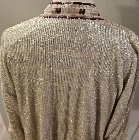 Johnny Was Sequin cropped Jacket - Picture 12 of 15
